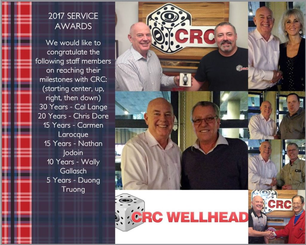 CRC Wellhead Awards