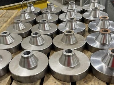 CRC Wellhead Mori Seiki machining center, front view