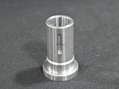 Freshly machined API 6A parts on the Okuma output tray