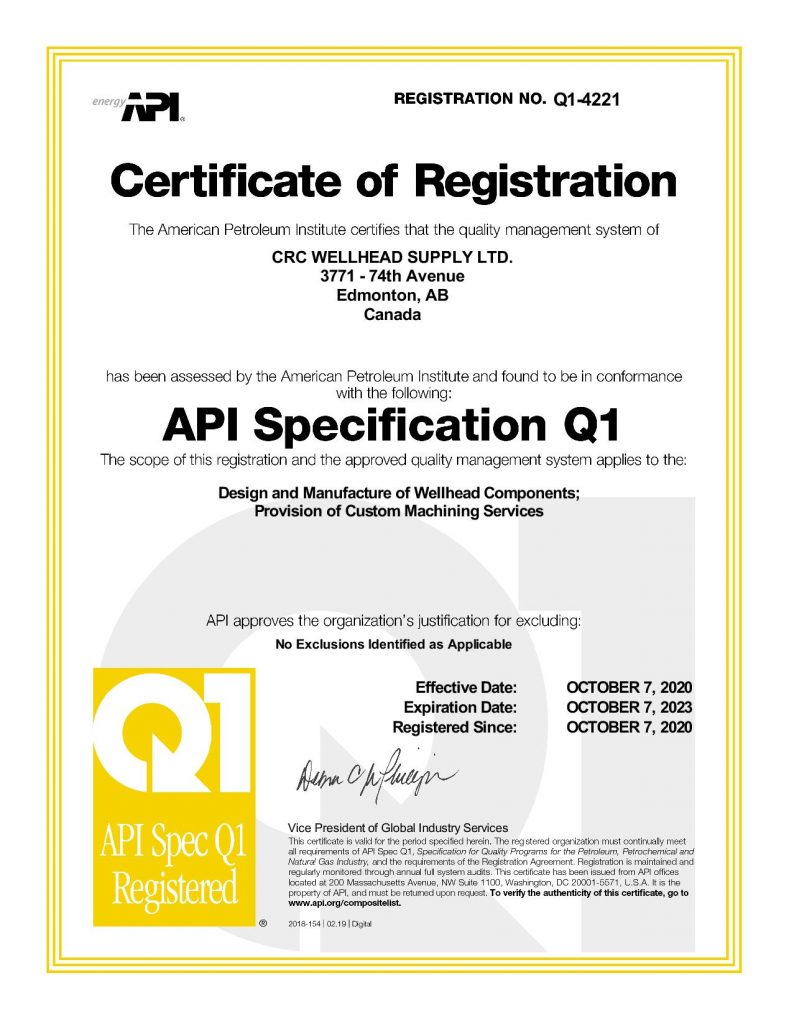 API specification Q1