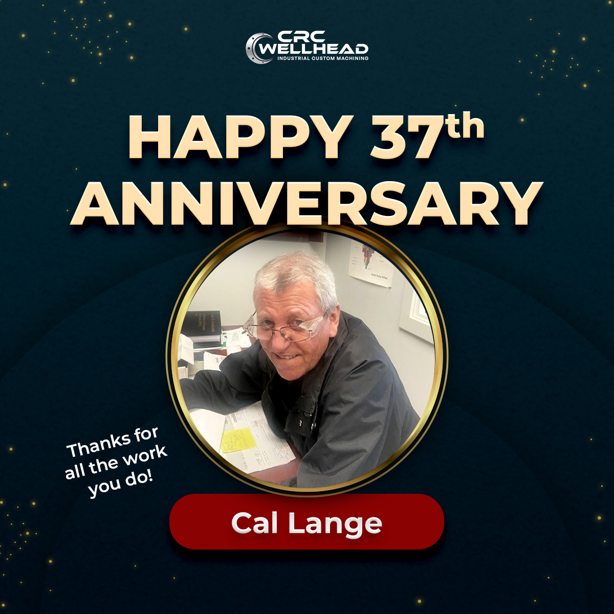 Happy 37th Anniversary, Cal Lange!