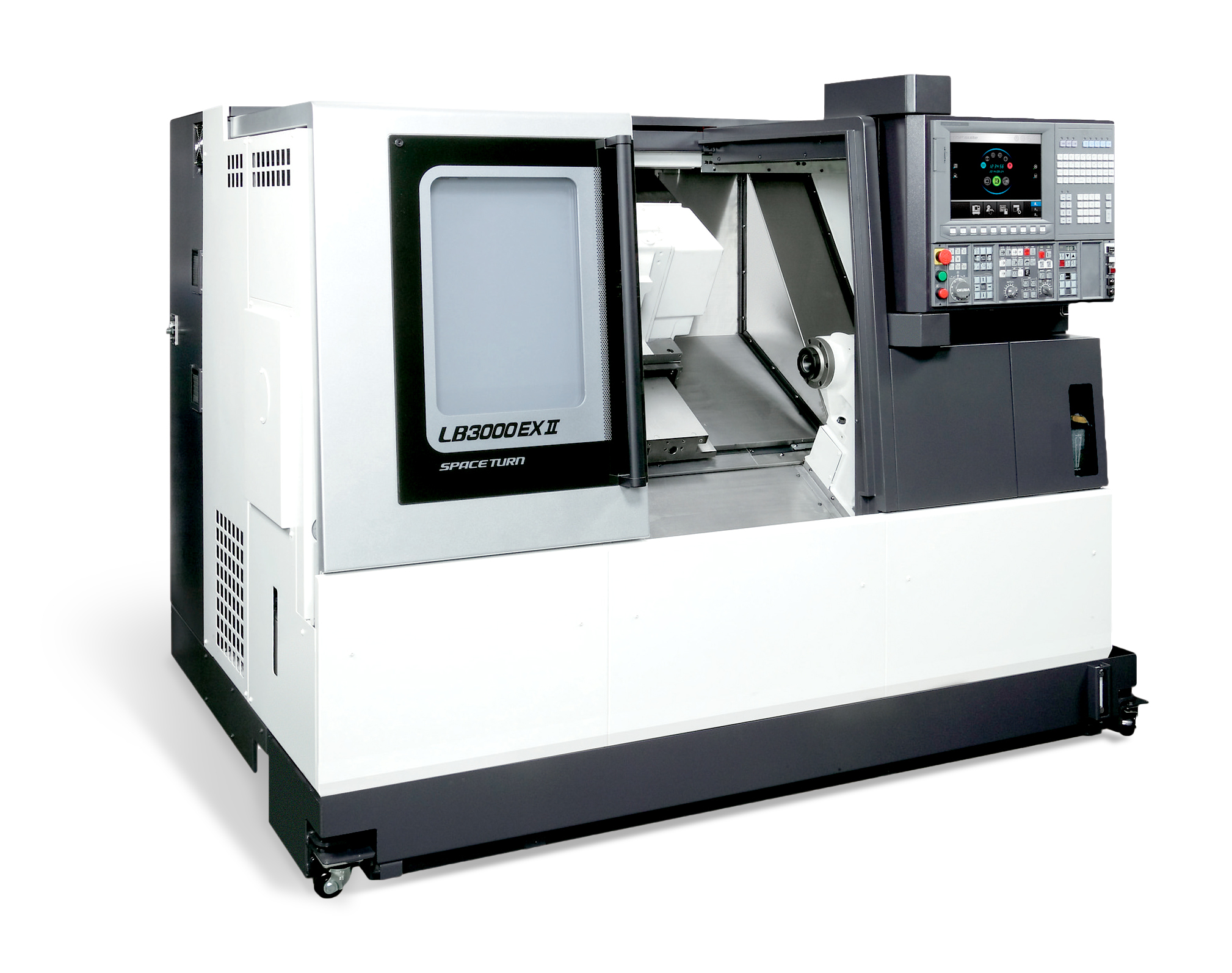 Okuma LB300EXII-MY CNC turning center for complex parts machining at CRC Wellhead Supply